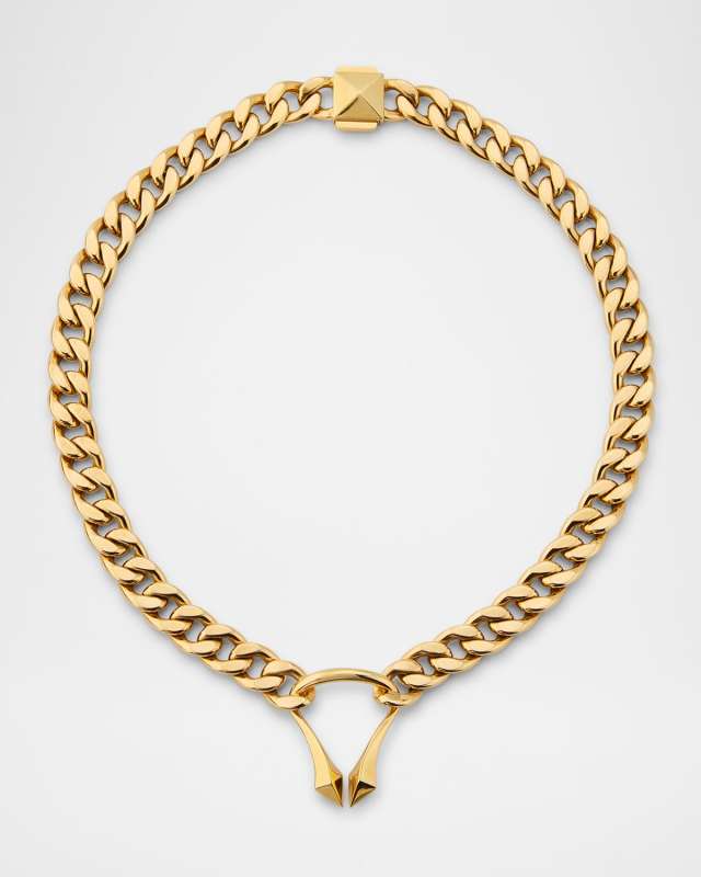 18K Yellow Gold Chain Necklace